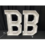 3' MR & MRS MARQUEE LIGHT UP SIGN