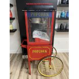 POPCORN MACHINE & CART