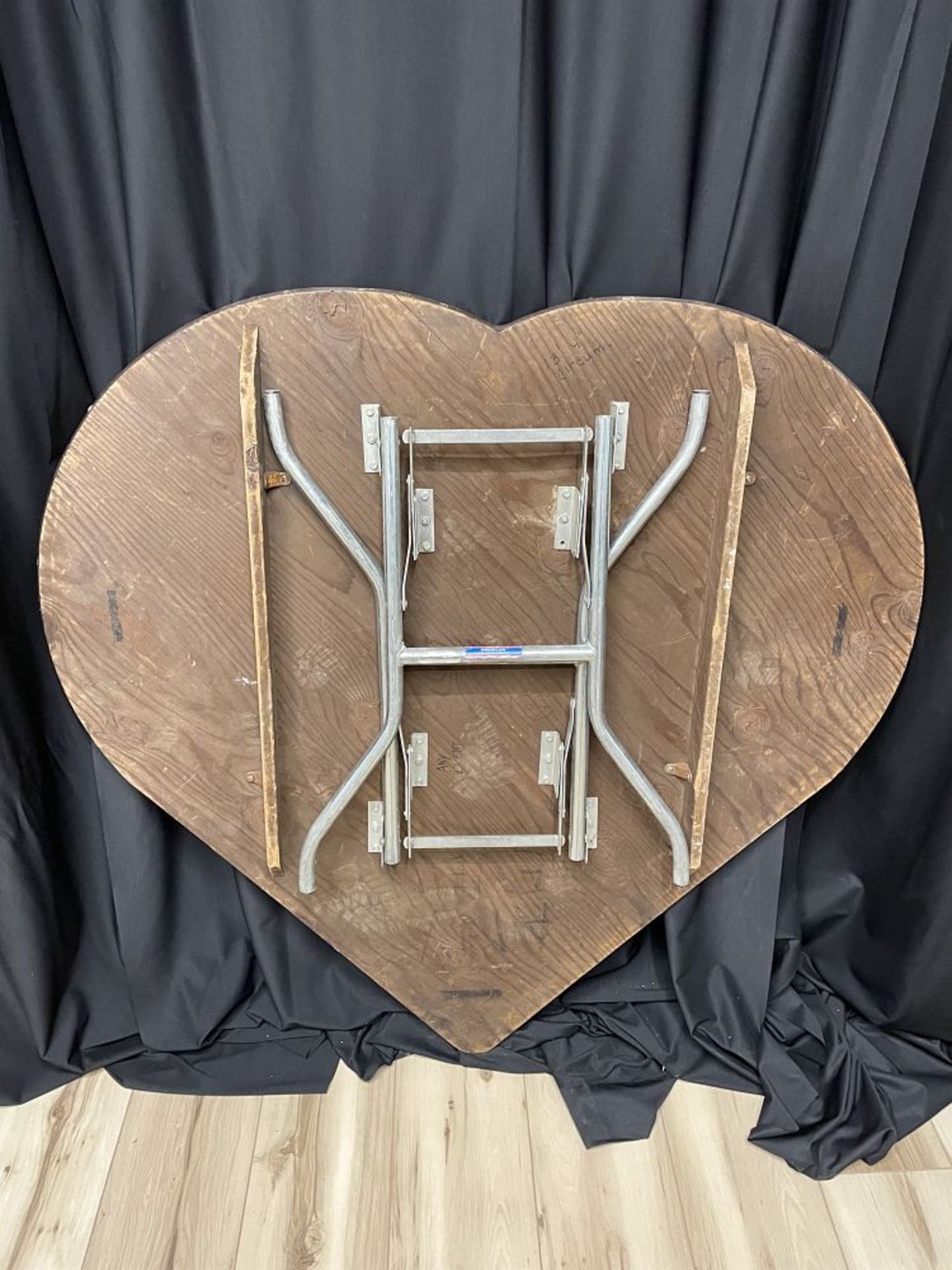 PALMER SNYDER TABLES, HEART SHAPED - Image 2 of 2