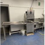 JACKSON COMMERCIAL DISHWASHER, MDL JL100B,