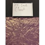 NAPKIN IRIDESCENT CRUSH CLARET