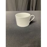 WHITE ROUND CUP 3 3/8", 8 OZ.