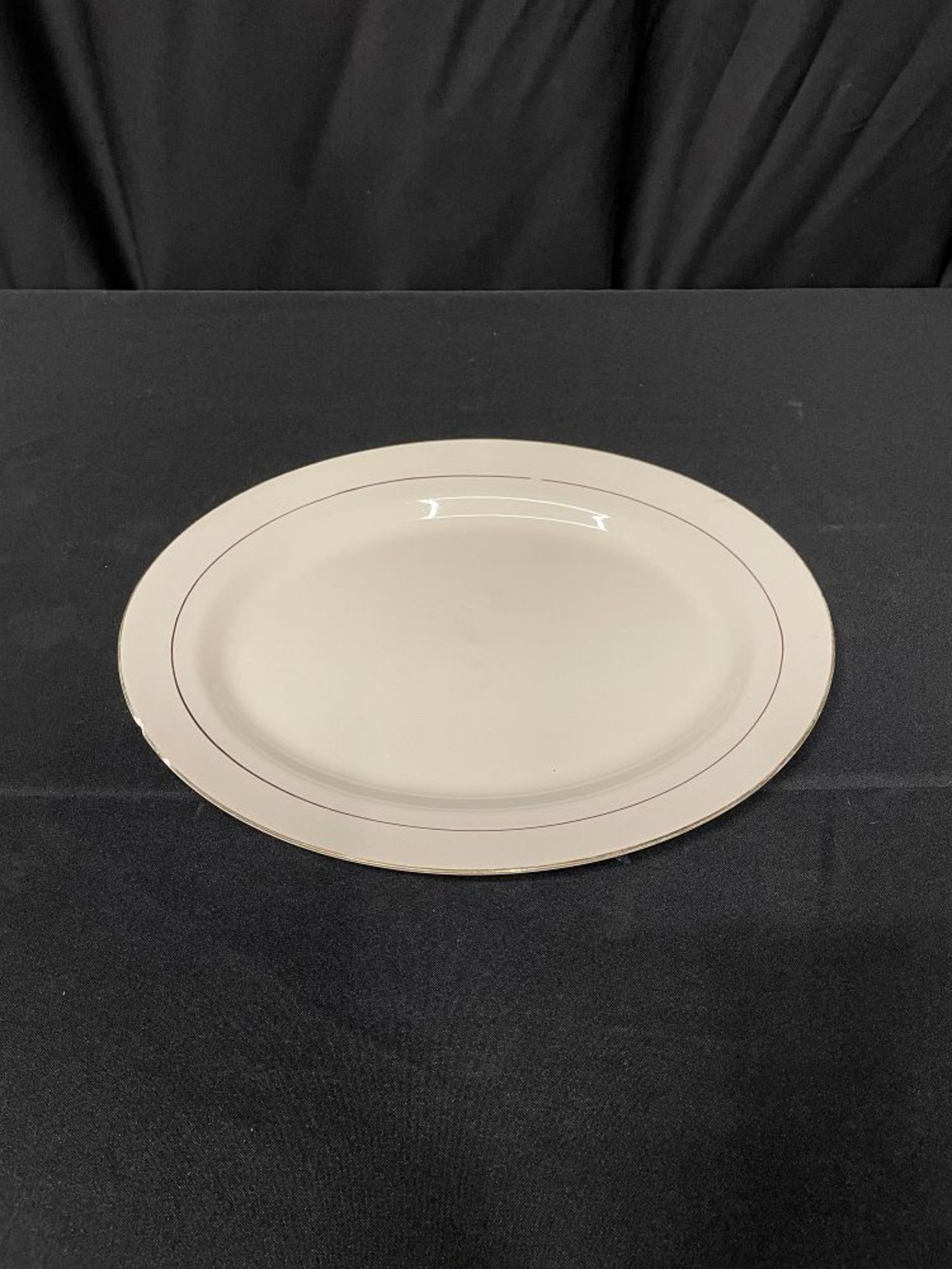 HOMER LAUGHLIN IVORY PLATTER, 13" CHINA