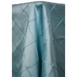 TABLECLOTH LIGHT BLUE 54"X54" PINTUCK