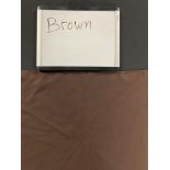 CHAIR COVER, FOLDING SPANDEX BROWN PUR**