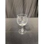 WINE, WHITE, 7.75 OZ 6 SIDED STEM