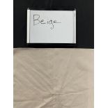 TABLECLOTH BEIGE 72"X120" POLY