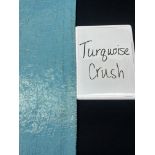 NAPKIN IRIDESCENT CRUSH TURQUOISE