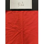 TABLECLOTH RED 90" RND POLY