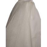 SASH IVORY 4"X108" SPARKEL ORGANZA