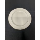 HOMER LAUGHLIN IVORY DINNER PLATE, 10"