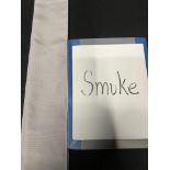 SASH SMOKE 4"X108" POLY