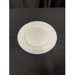 WHITE ROUND DINNER PLATE 10 3/4"