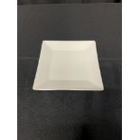 WHITE SQUARE B&B/DESSERT PLATE 7"