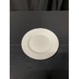 WHITE ROUND SALAD/DESSERT PLATE 7 3/4"