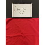 SASH CHERRY RED 4"X108" POLY