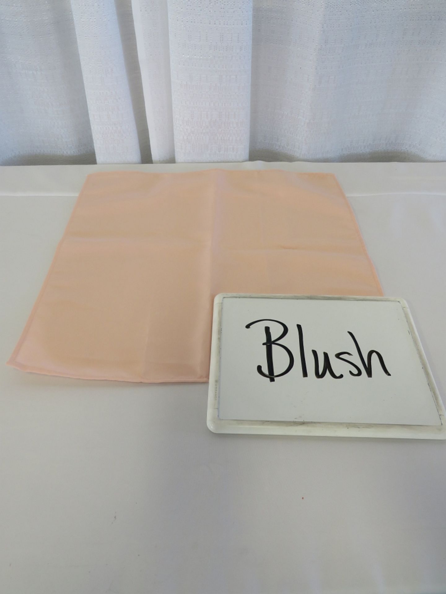 SASH BLUSH 4"X108" POLY V