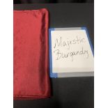 NAPKIN MAJESTIC BURGUNDY