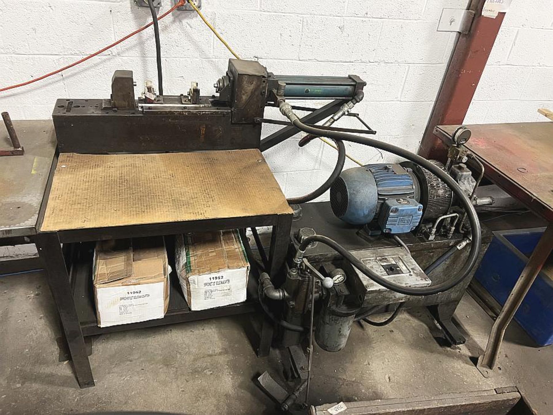 Hydraulic Bearing Press, Boxes not included