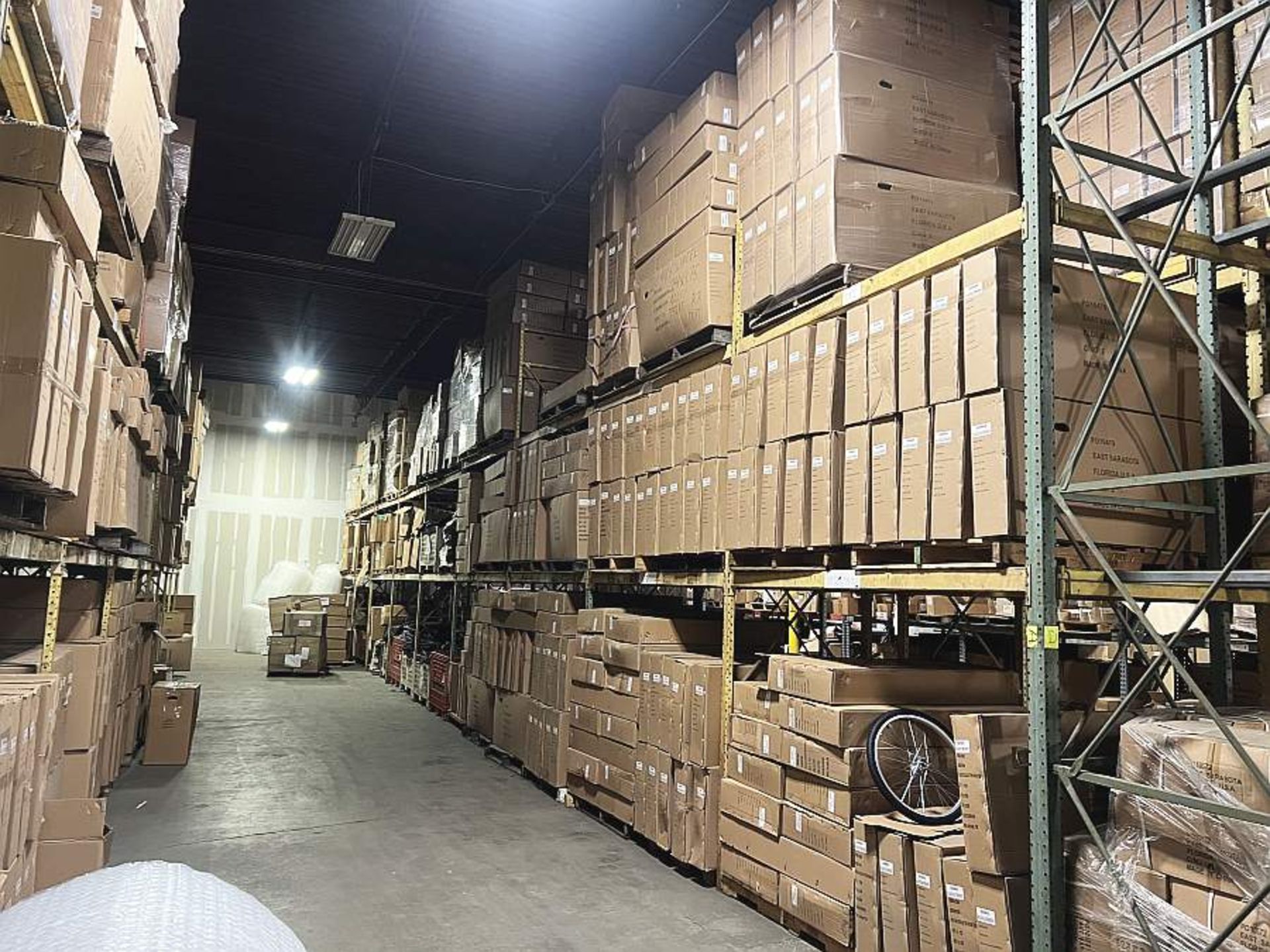 Row 4- Sections of Pallet Rack, Late Pick-Up