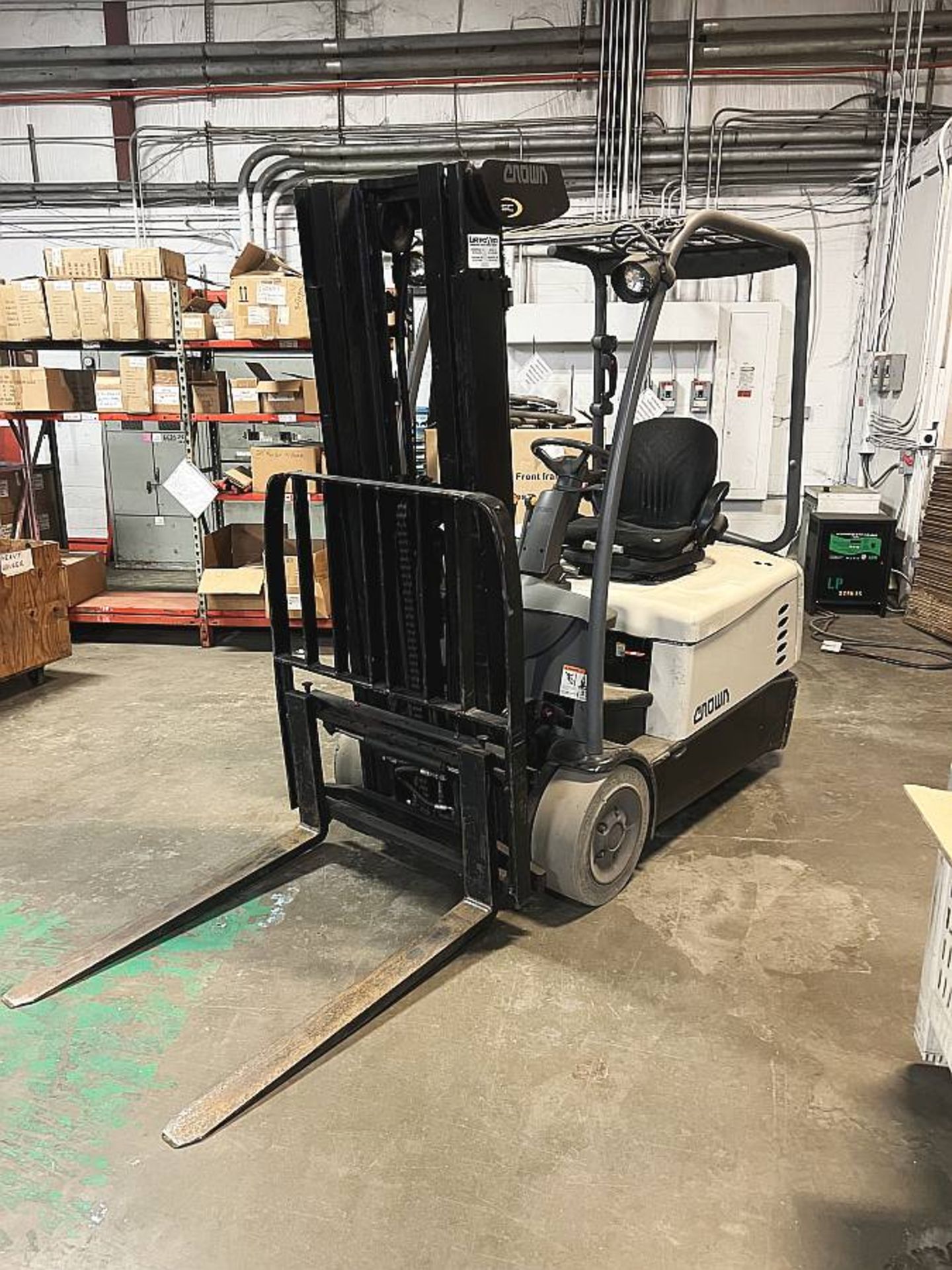 2012 Crown Cascade Series S200 Electric Forklift, Mdl 55F-SSS- A060, 4,825 lb. cap., LATE PICK_UP