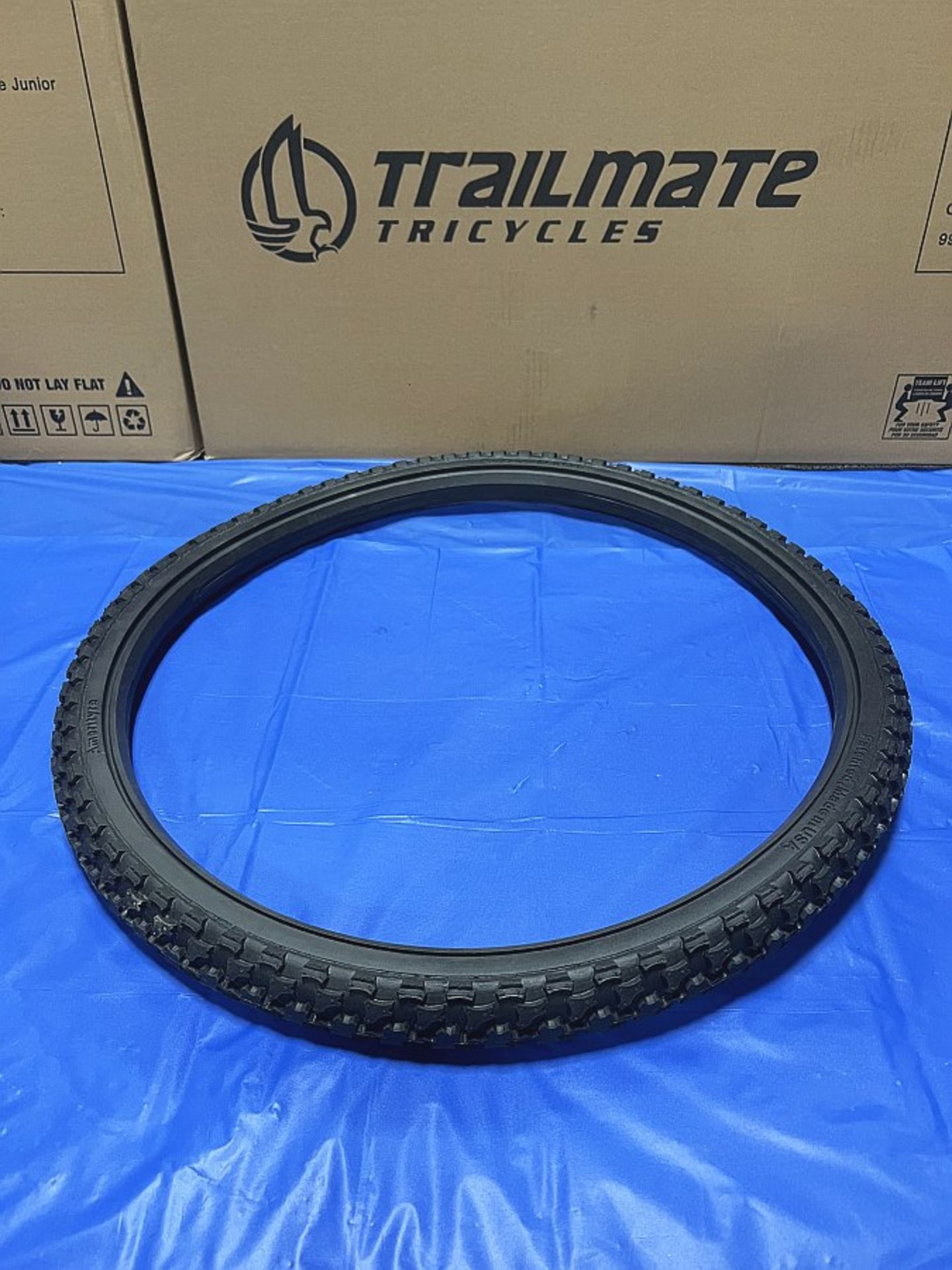 Tire Airless 24 x 1.95 Street 10-24195-BA, fits Industrial Rim)