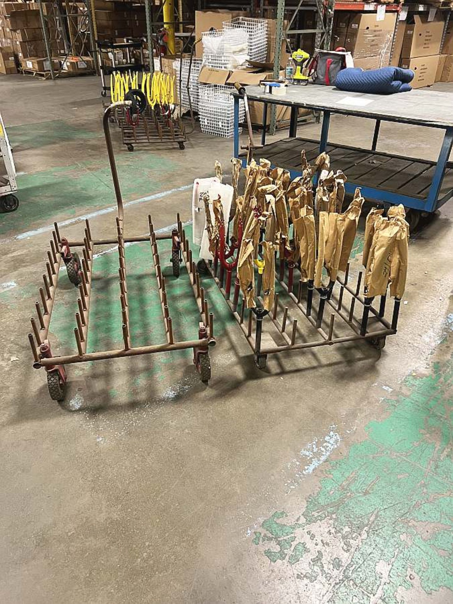 Rolling Parts Carts- no contents included