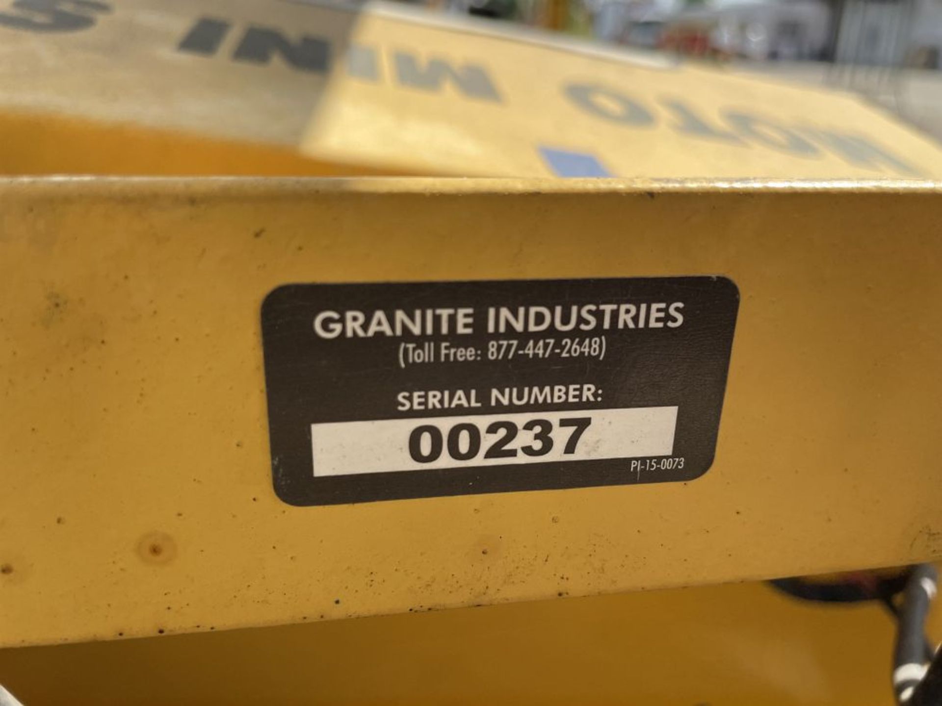 Granite Industries Moto Mini Scaf (needs repair) - Image 2 of 2