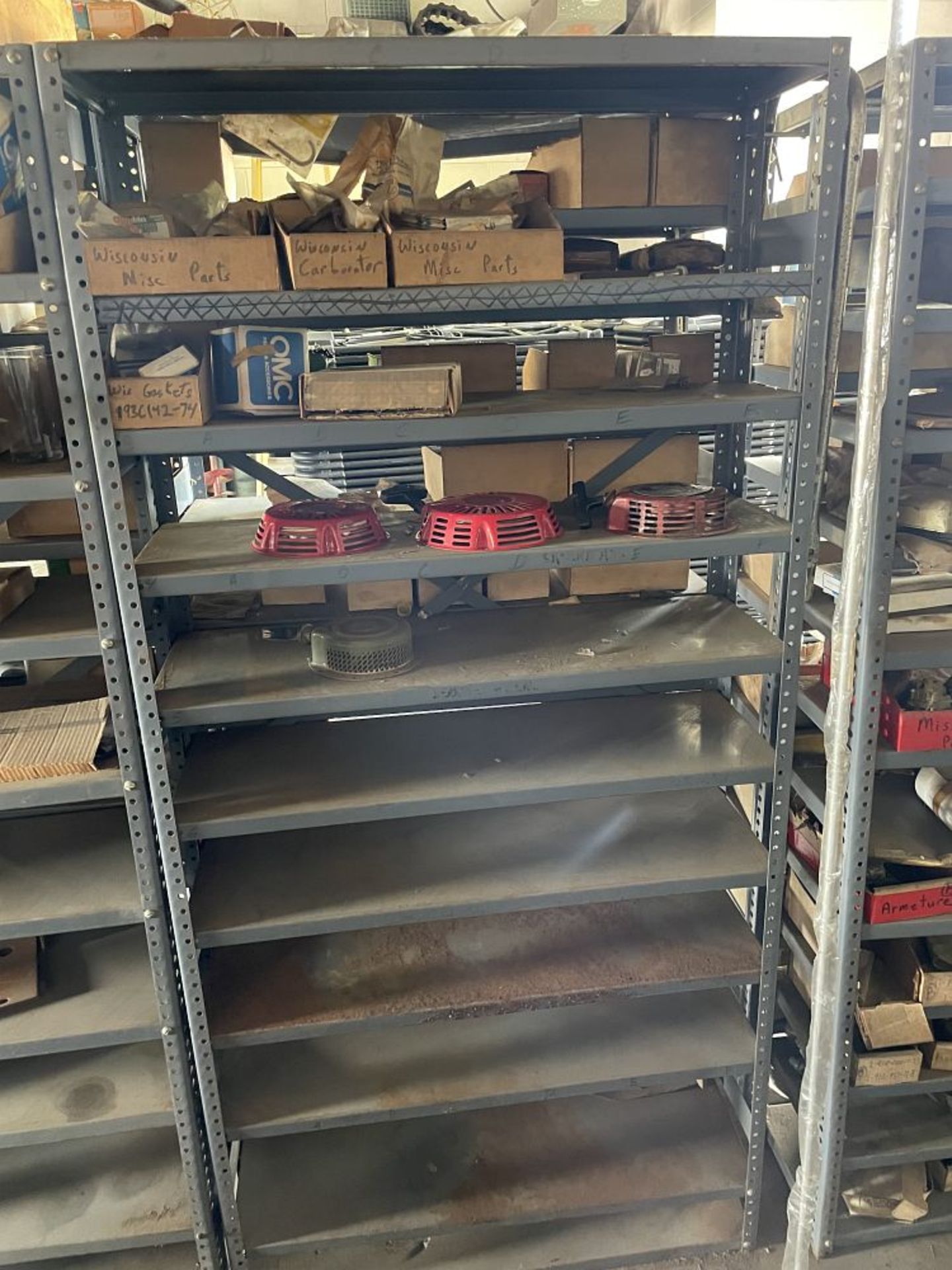 Parts Department: Contents & Shelves, 16 sections - Image 13 of 16