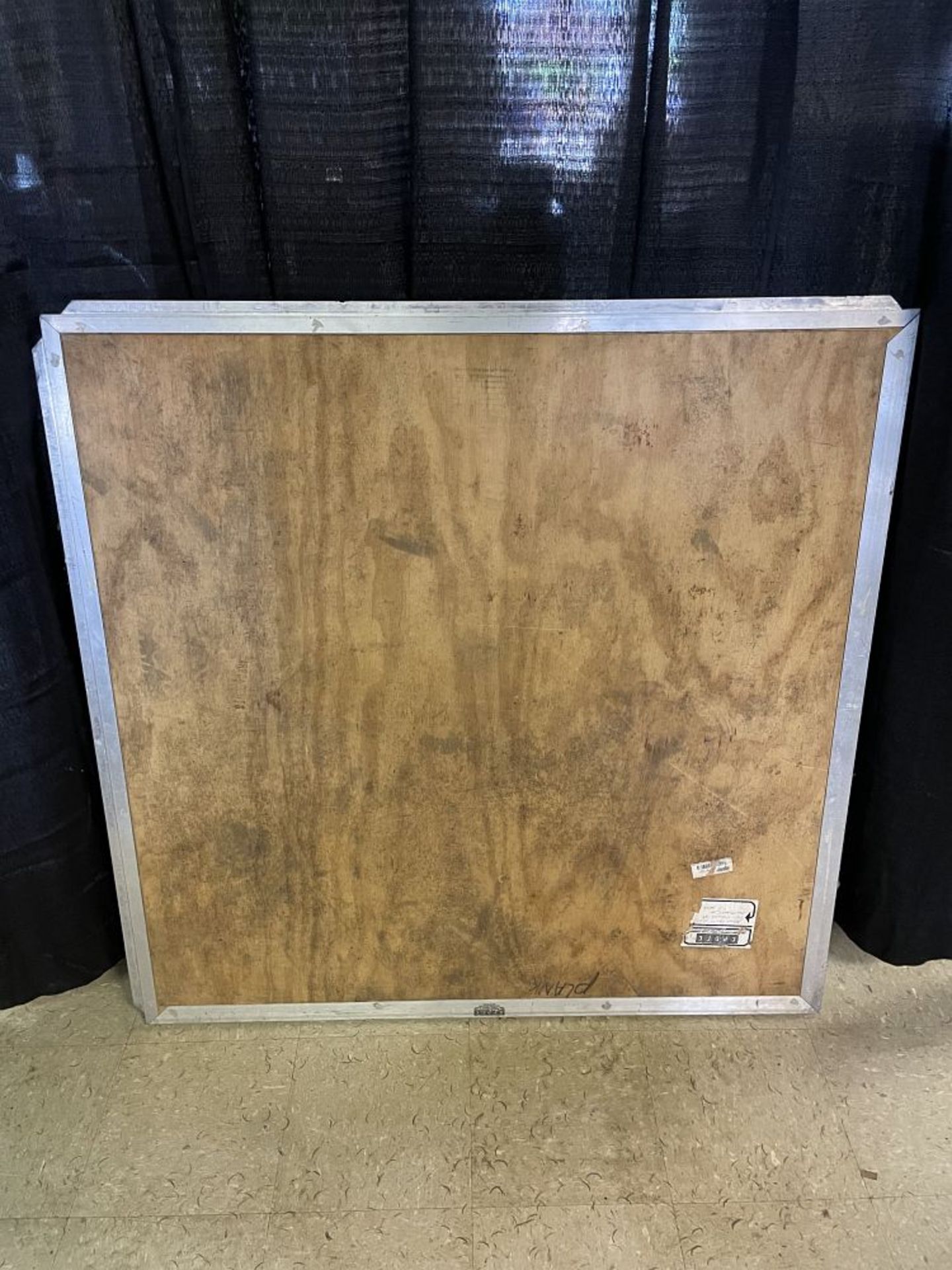 CA Portable 4' x 4' Dance Floor Panels, Wood - Image 2 of 2