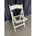Wood Chair, old white (no pad)