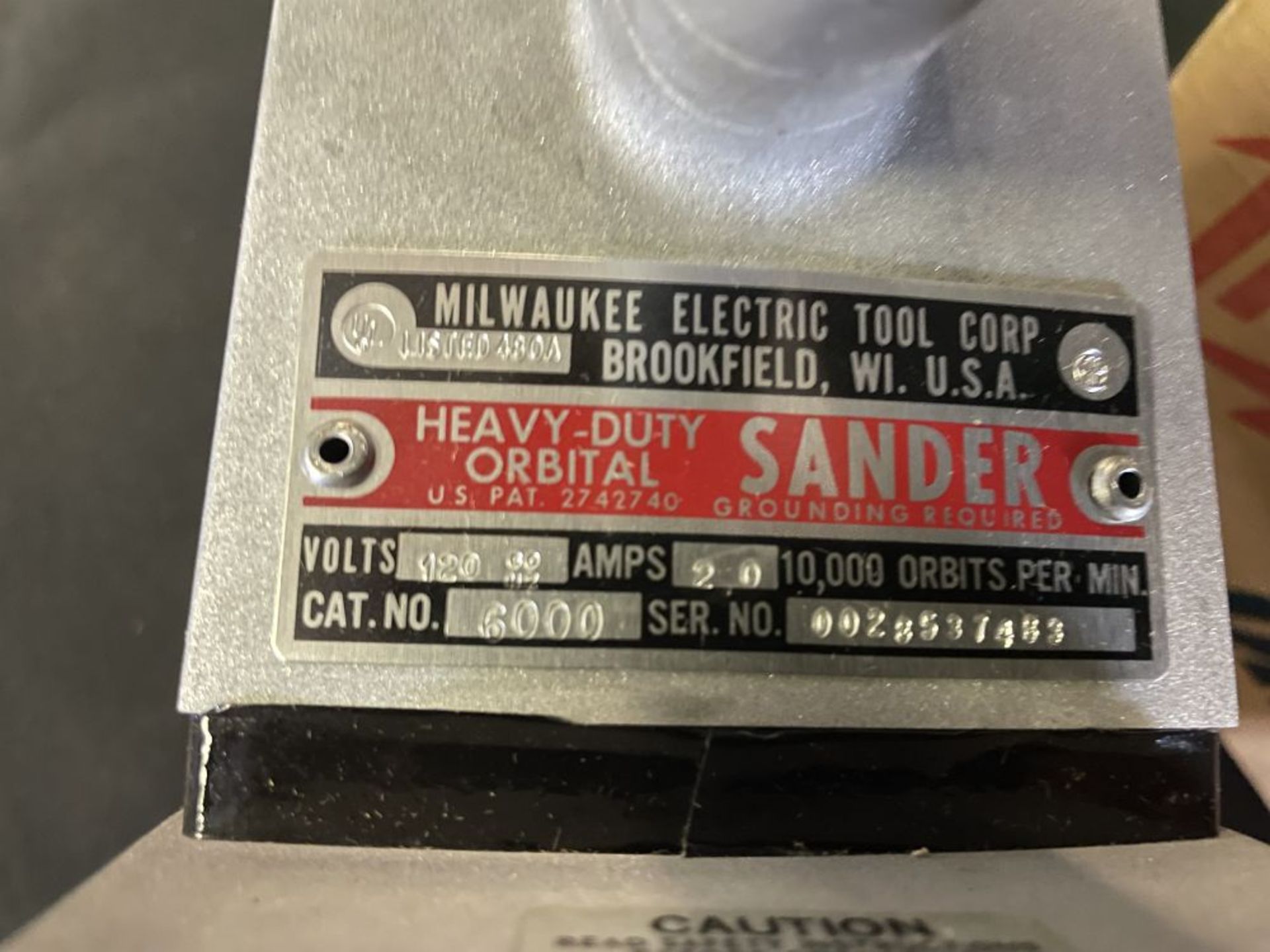Milwaukee Orbit Sander - Image 2 of 3