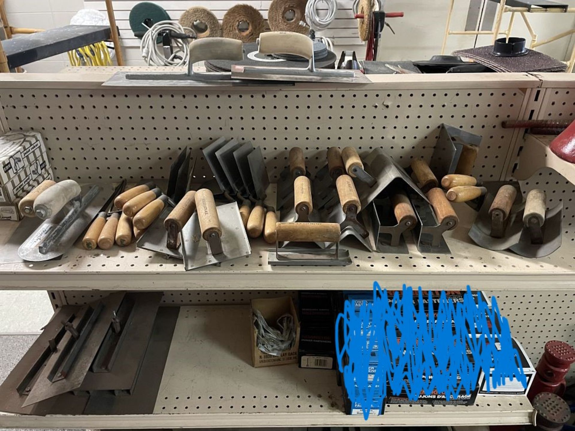 Lot of Misc Concrete Tools