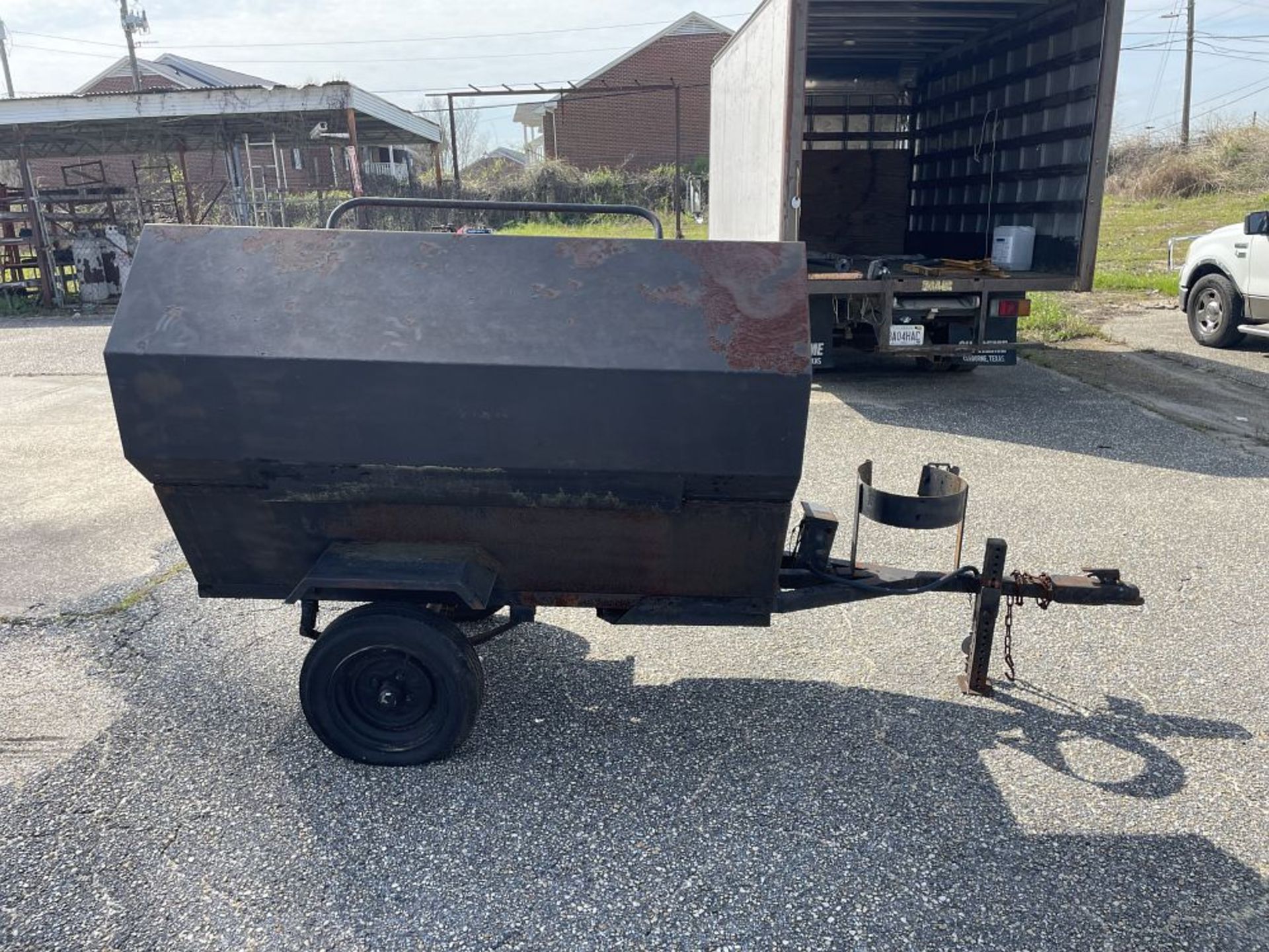 Towable Propane Grill (needs repair) - Image 3 of 3