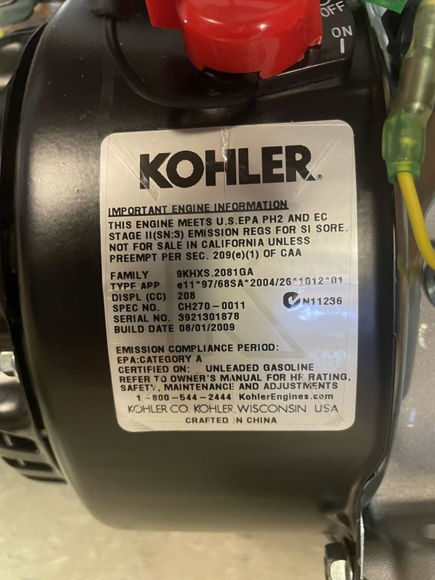 NEW Kohler Small Engine, Pro 7, 208 CC - Image 4 of 4
