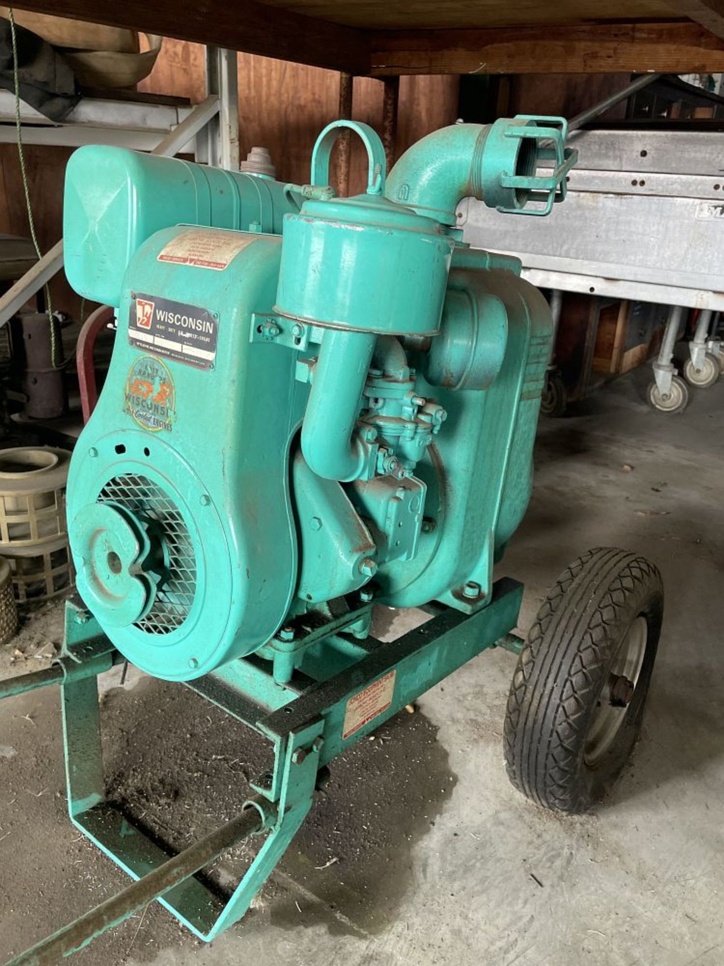 Wisconsin 3in Gas Pump (needs repair)