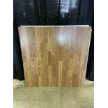 CA Portable 4' x 4' Dance Floor Panels, Wood