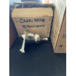 Silver Plate Candelabra Replacement Parts