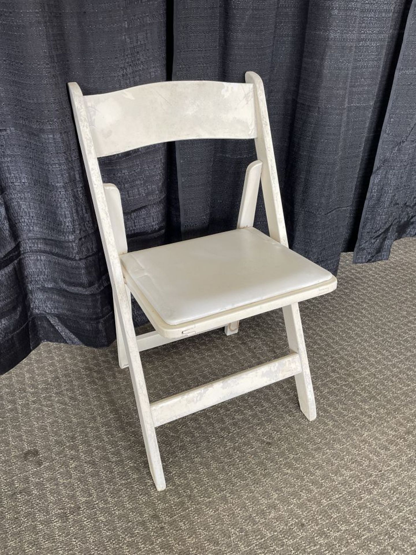 Wood Chair, old white