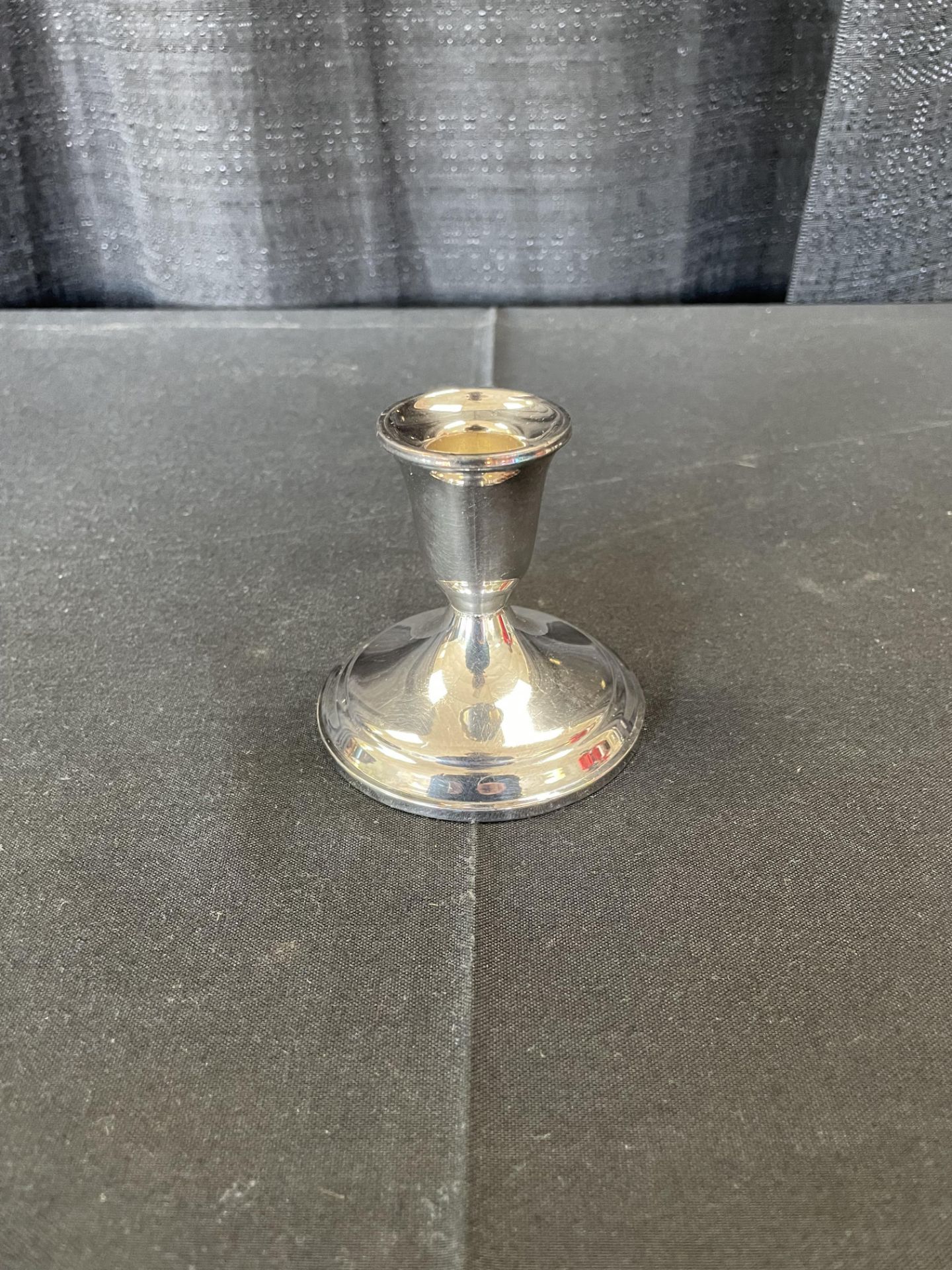 3" Silver Plate Candle Stick