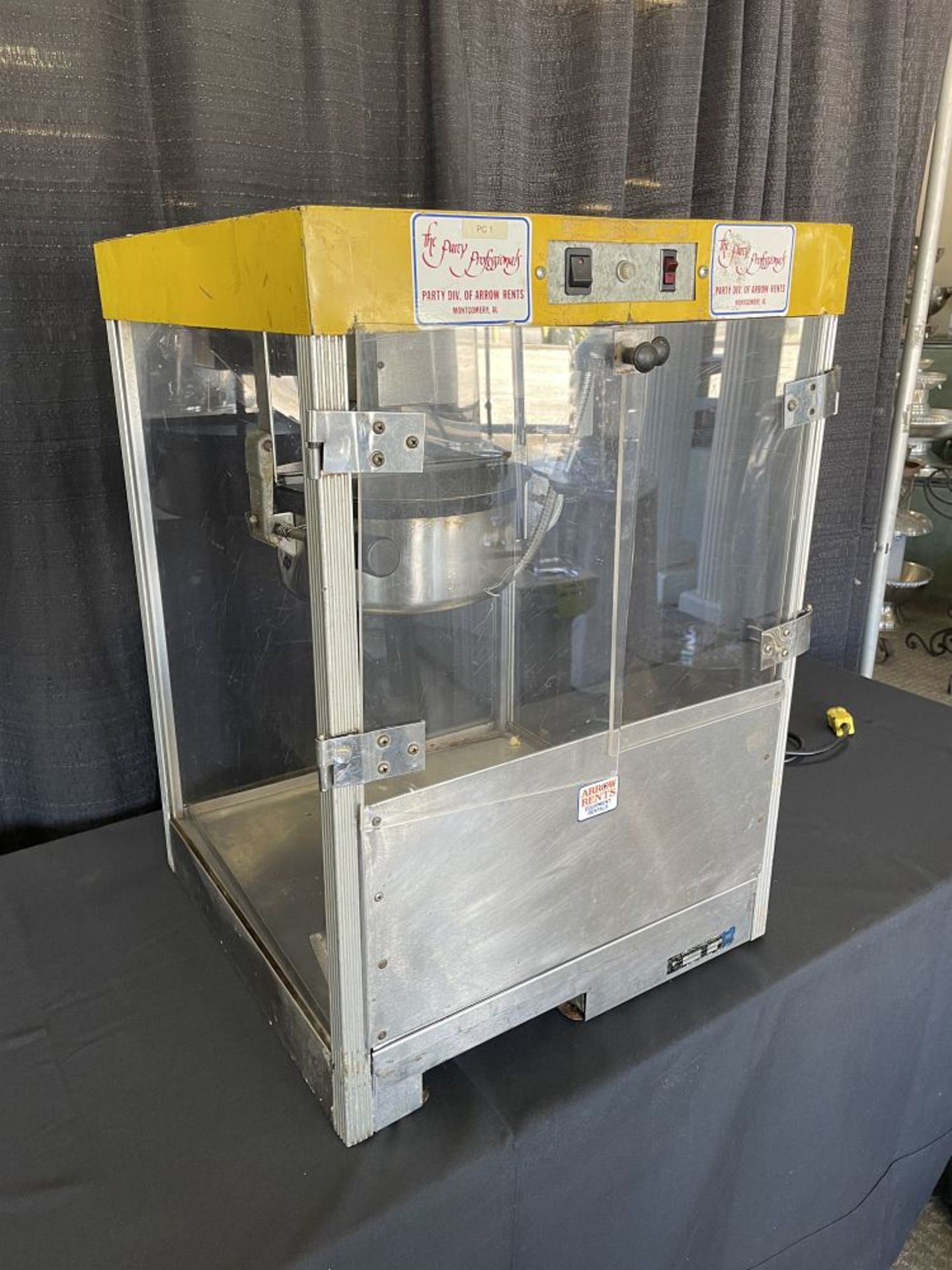 Popcorn Machine Star Manuf. 120Volt