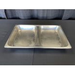 (New) Full Divided Chafer Pan, 4"