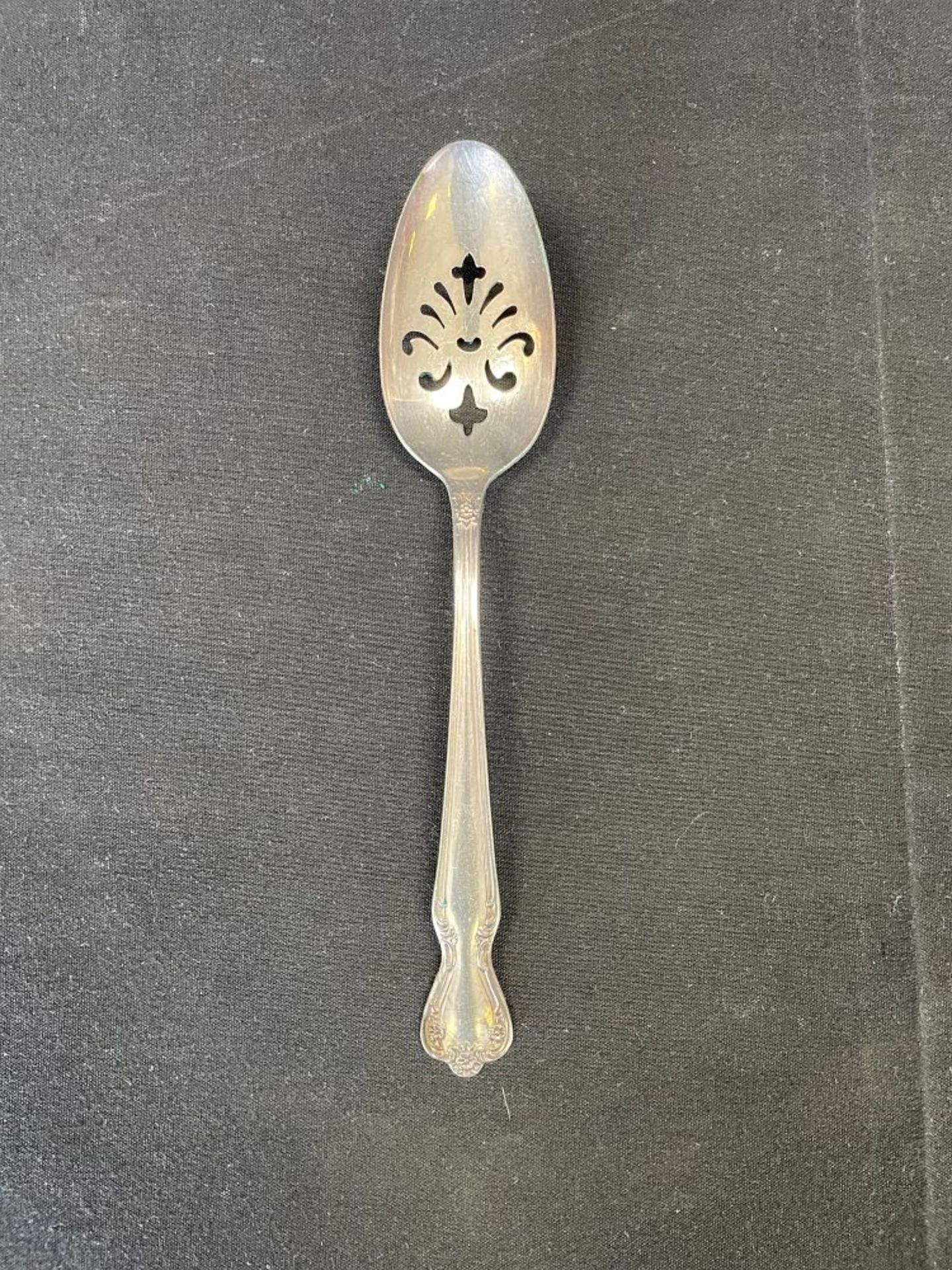 8.5" Fancy Slotted Serving Spoon