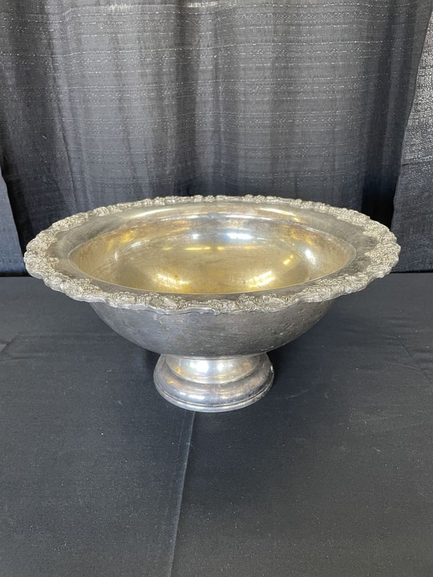 Silver Plate Punch Bowl
