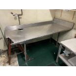 Stainless Steel Work Table, 74 x 34