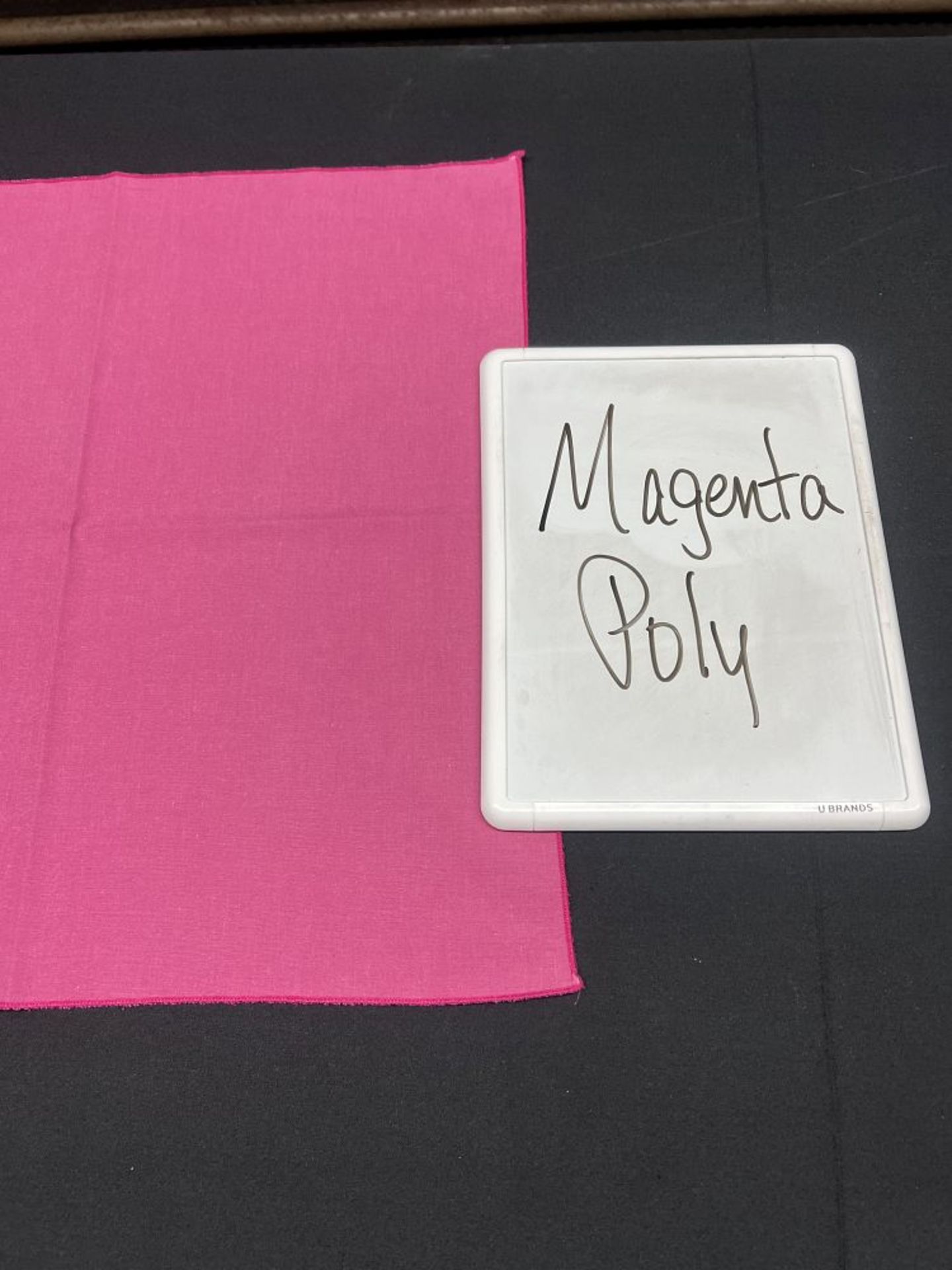 Magenta 120" Round Poly Tablecloth