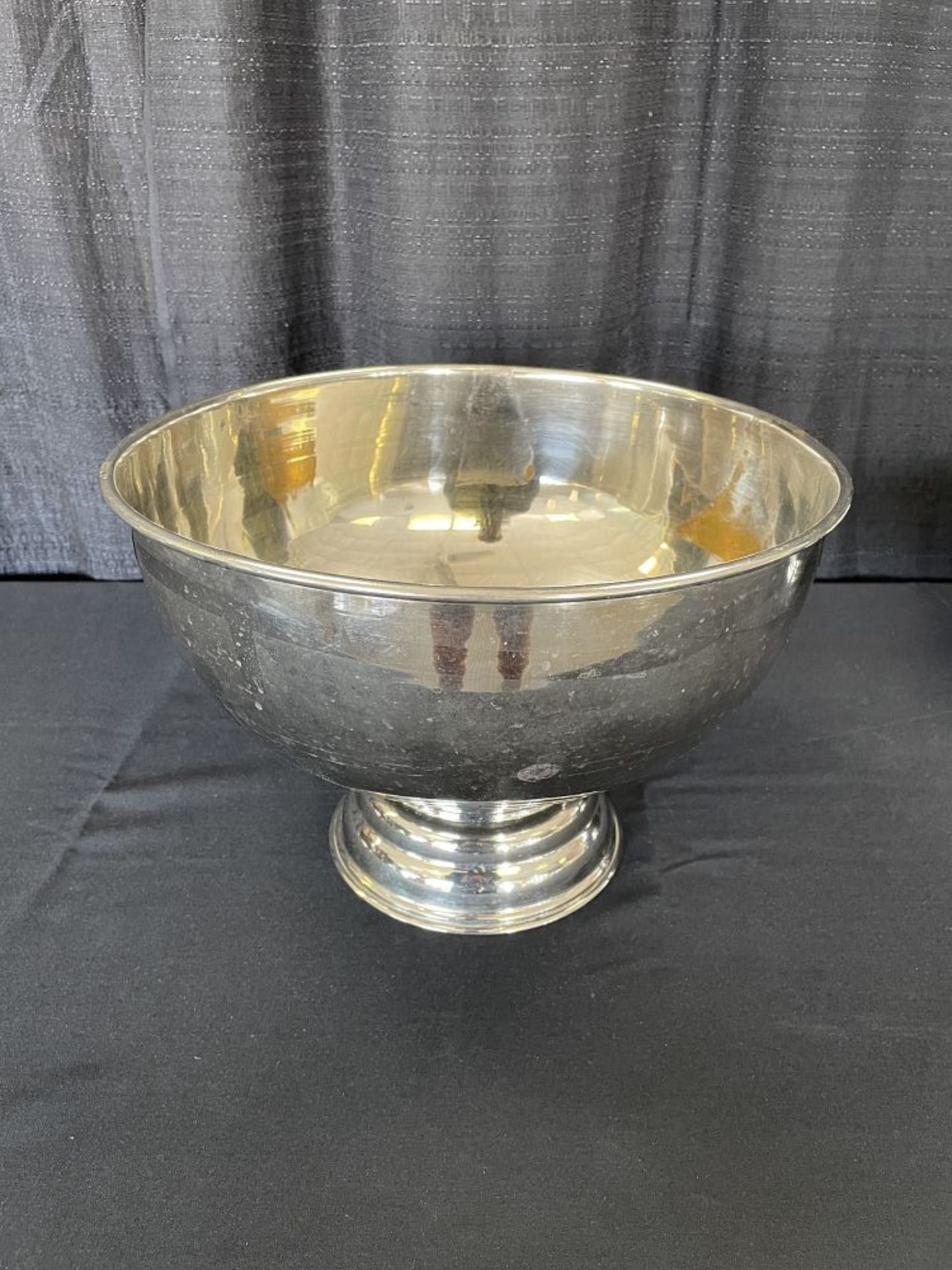 14.5" Stainless Punch Bowl