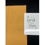 Gold 60 x 120 Poly Tablecloth