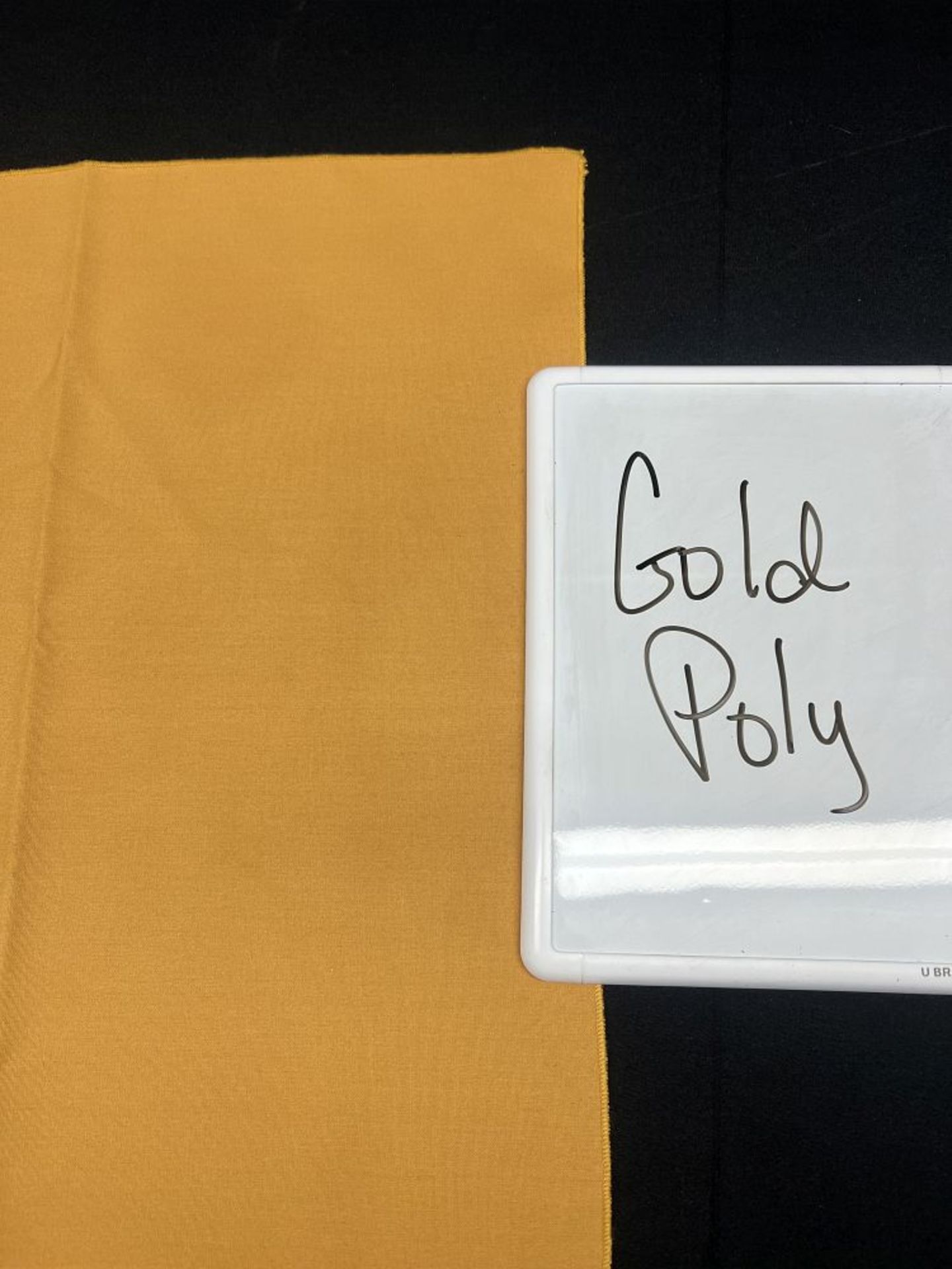 Gold 60 x 120 Poly Tablecloth