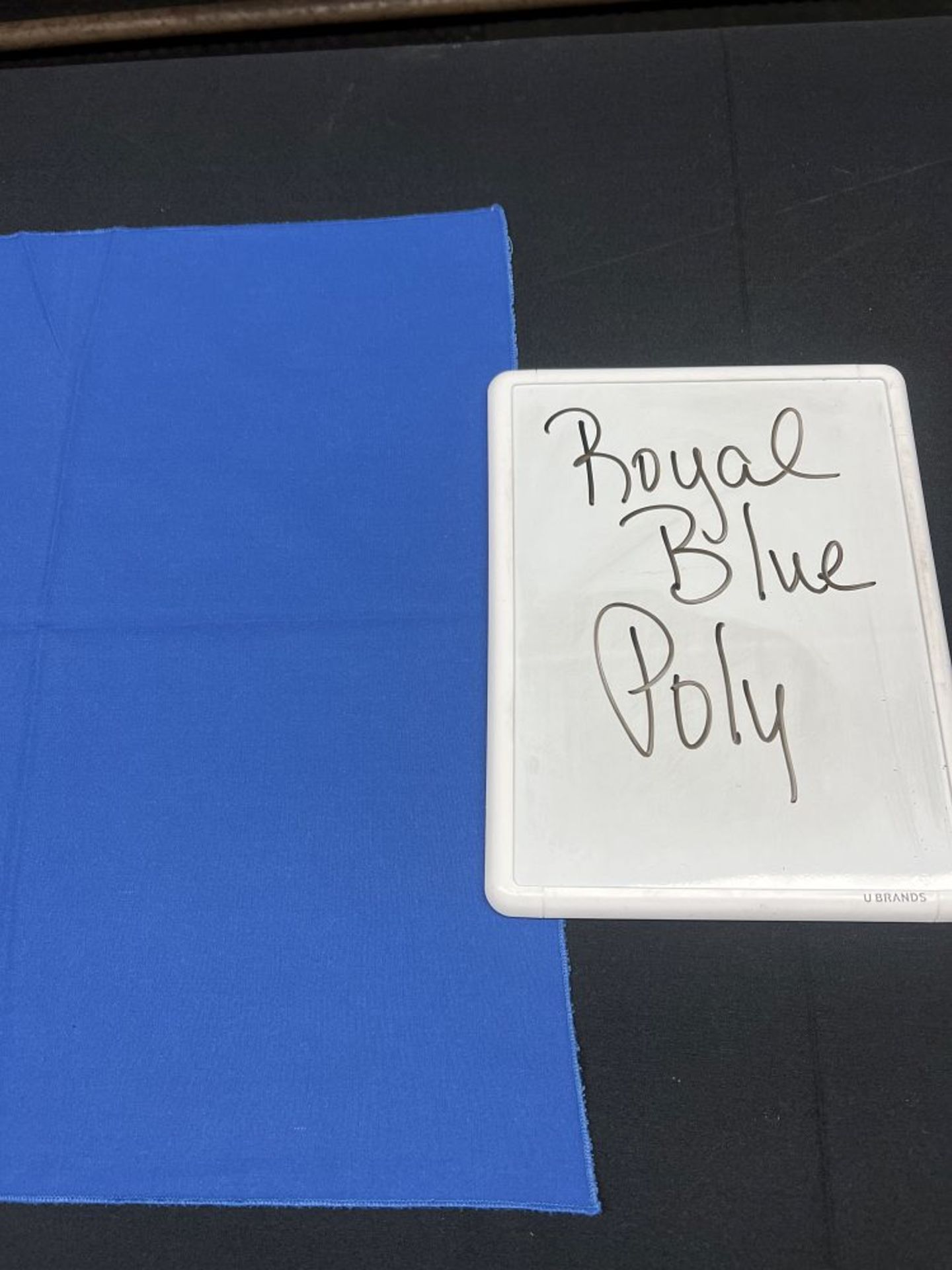 Royal Blue 90" Round Poly Tablecloth